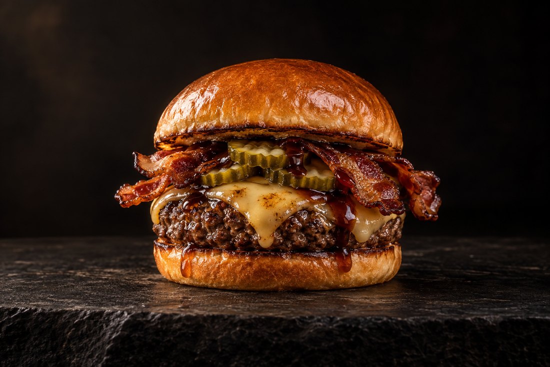 Smokehouse crafted burger