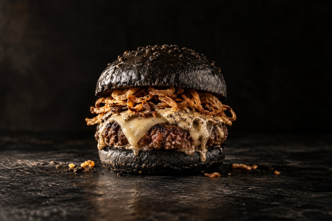 Black Truffle crafted burger